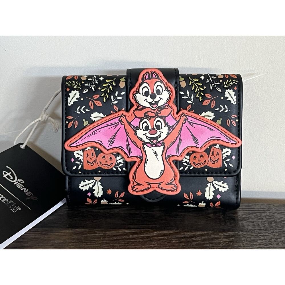 Loungefly Disney Chip & Dale Bat Halloween Mini Backpack - Picture 8 of 12